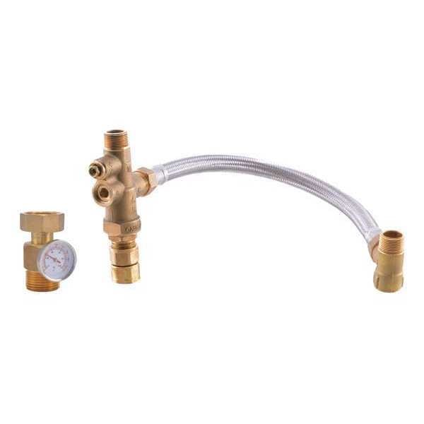 Thermostatic Mixing Valve,3/4in.,150 Psi