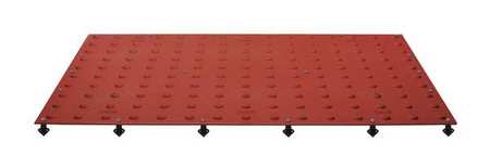 Ada Warning Pad,red,5ft Lx2 Ft.w (1 Unit