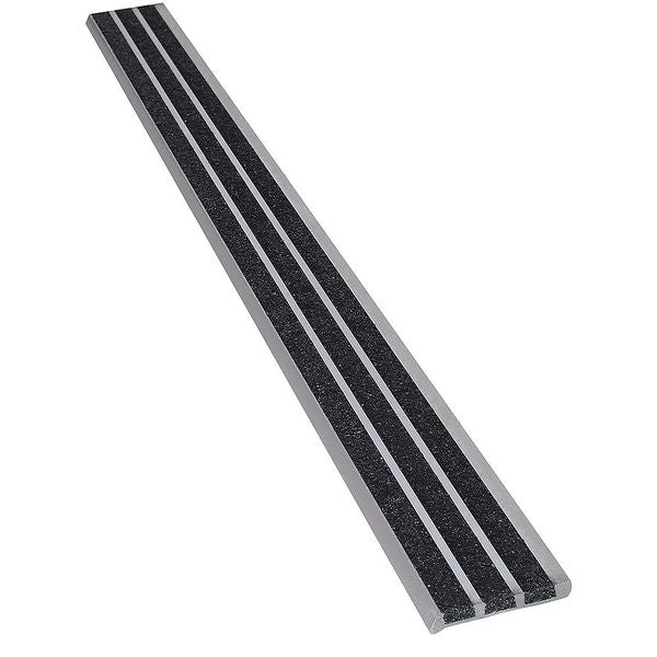Stair Nosing,black,36in W,extruded Alum