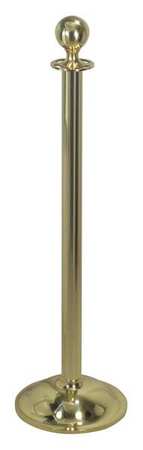 Ball Top Rope Post,polished Brass (1 Uni