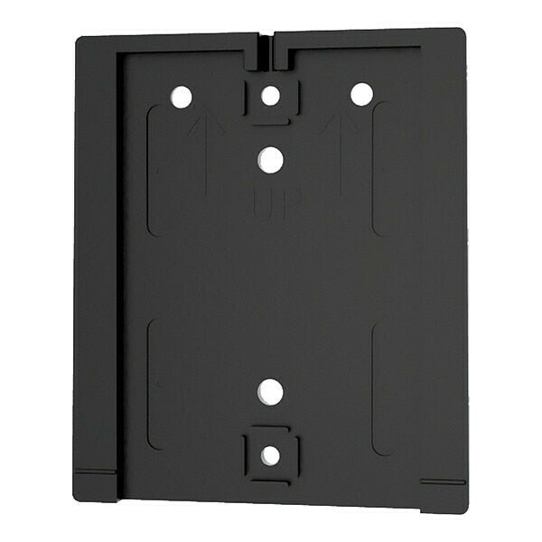 Wall Mount Plate, polycarbonate, 3 3/4 in H, Black