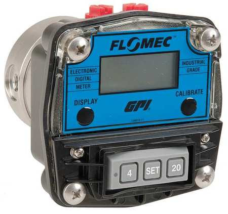 Flowmeter,oval Gear,495 Psi,1/8