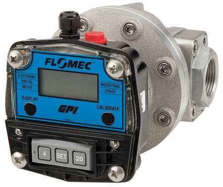 Flowmeter,oval Gear,990 Psi,1/2" (1 Unit