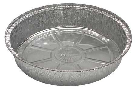 Carry-out Container,9" Dia,silver,pk175