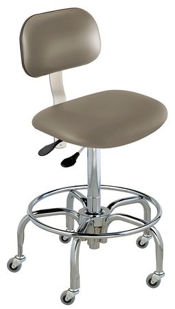 Chair,class 1000 Clean,vinyl,gray (1 Uni