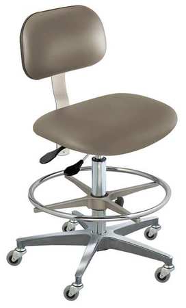 Chair,class 100 Clean,vinyl,gray (1 Unit