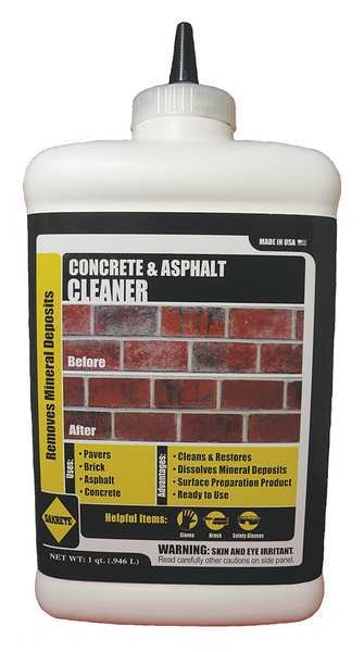Cleaner,asphalt, Concrete,1 Qt.,bottle (