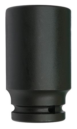 Impact Socket,1in Dr,2-1/2in,6pts (1 Uni