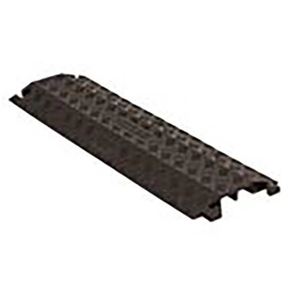 Cable Protector,drop Over,2 Channel,3ft.