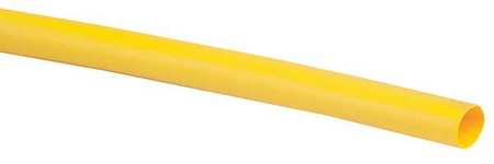 Shrink Tubing,0.5in Id,yellow,4ft,pk25 (