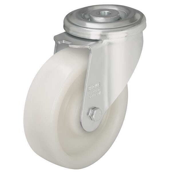 Kingpin Swivel Caster, Nylon, 3 in., 660 lb