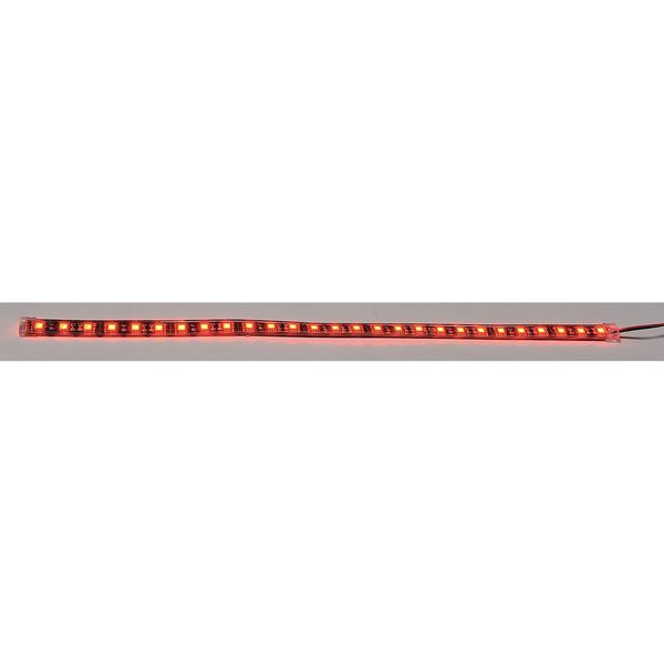 Strip Light, Self Adhesive, 18 In, Red