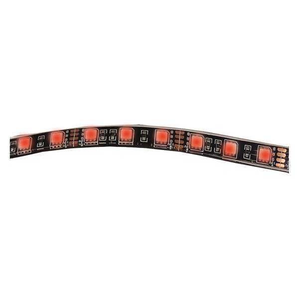 Strip Light, Self Adhesive, 36 In, Red