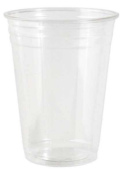 Disposable Cold Cup 10 oz. Clear, Plastic, Pk1000