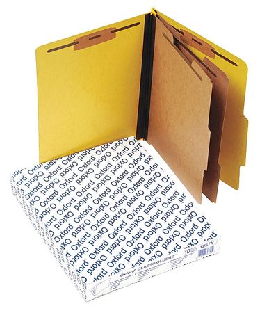 Letter File Folders,yellow,pk10 (1 Units