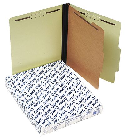 Letter File Folders,light Green,pk10 (1
