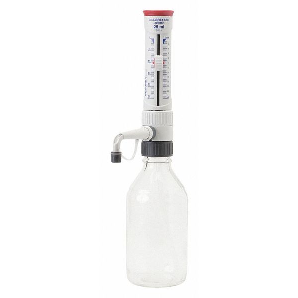 Bottle Top Dispenser, 2.5mL to 25mL