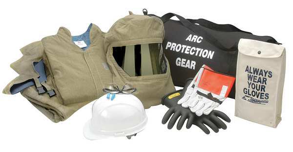 Arc Flash Jacket And Bib Kit,olive,2xl (