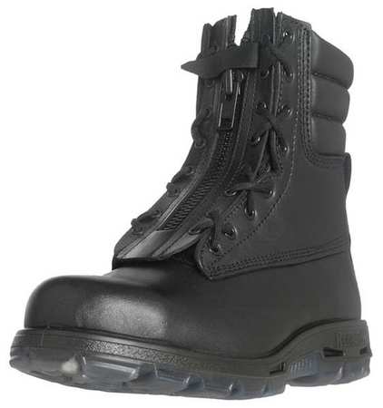 Work Boots,steel,7-1/2,black,pr (1 Units