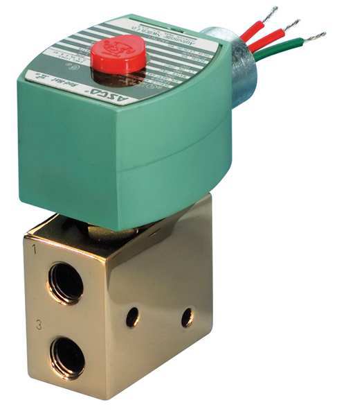 24V DC Stainless Steel Solenoid Valve, Universal, 1/4 in Pipe Size