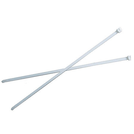 Cable Ties,stndrd,6/6,nyl,white,7.56" (1