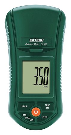 Chlorine Meter,lcd,min/max (1 Units In E