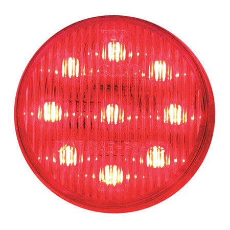 Marker Lamp,led Red W/ Clear Lens,2" (2