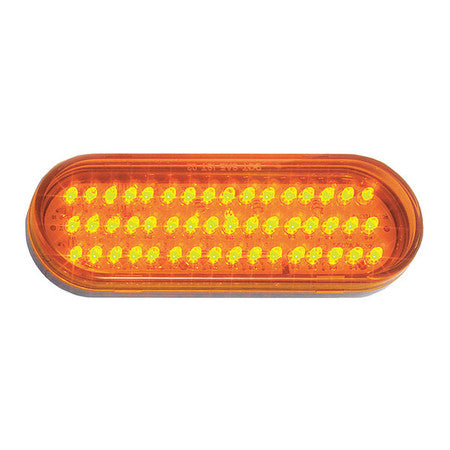 S/t/t Led Oval Max Cnt Lamp,amber,6