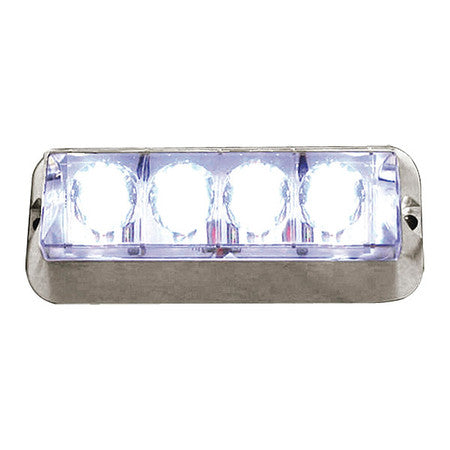 Warning Lamp,led Quad/stop,white (1 Unit