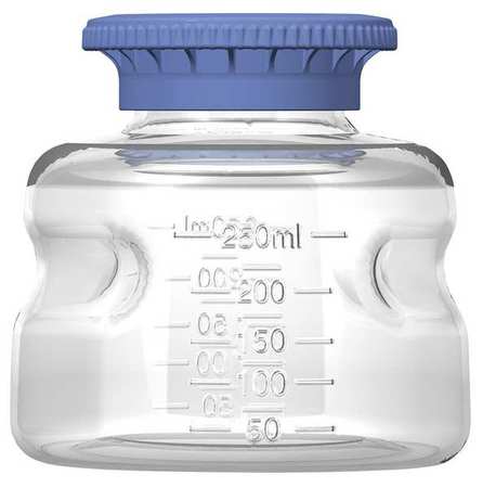 Media Bottle,250ml,plastic,narrow,pk24 (