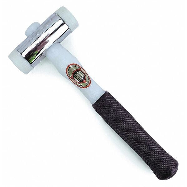 1.4lb soft faced hammer with a plastic handle