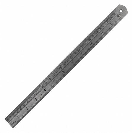 Ruler,straight,stainless Steel,12" (2 Un