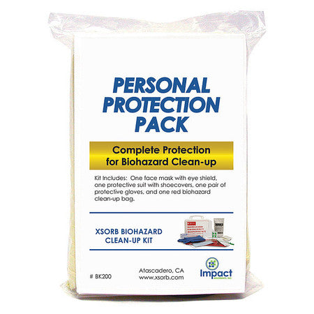 Biohazard Personal Protection Kit,pk12 (