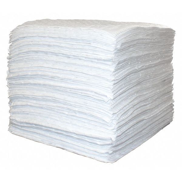 Absorbent Pad, Recycled, HW, Oil Only, PK100