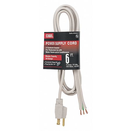 Power Supply Repl. Cord,spt-3,16/3,6 Ft.