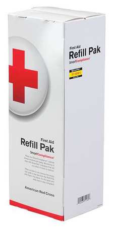First Aid Kit Refill,bulk,214pcs,50 Ppl