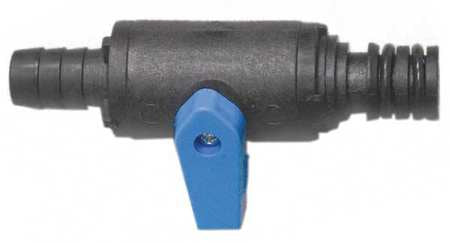 Ball Valve,1/2 In,barb,125 Psi (1 Units