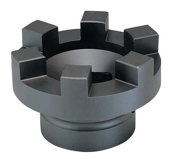 Castellated Socket,1-1/2" Dr,2-1/4" Hex