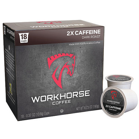 Coffee Pods,2x The Caffeine,pk18 (1 Unit