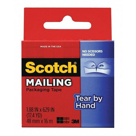 Tear By Hand Mailing Packaging Tape,pk36