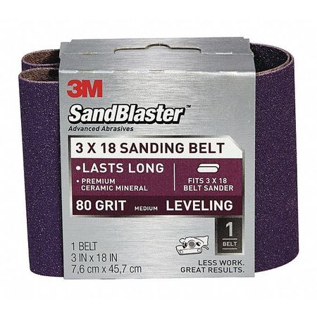 Sandblaster Sanding Belts 9189sb-es,pk6