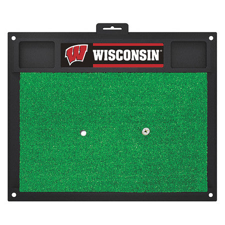 Wisconsin Golf Hitting Mat,20" X 17" (1