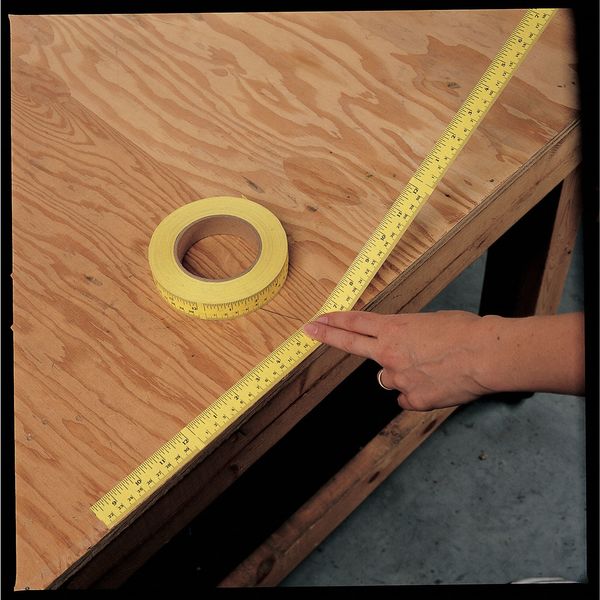 Adhesive Backed Tape Measure,1 X 500 In