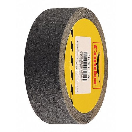 Anti-slip Tape,black,2" W, 80 Grit (1 Un