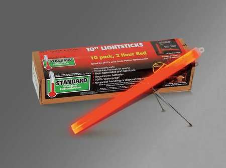 Lightstick,red,pk10 (1 Units In Pk)