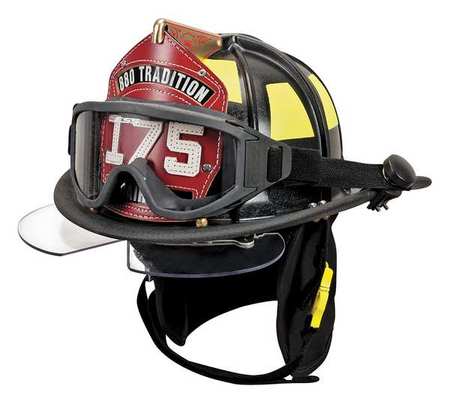 Fire Helmet,black,traditional (1 Units I