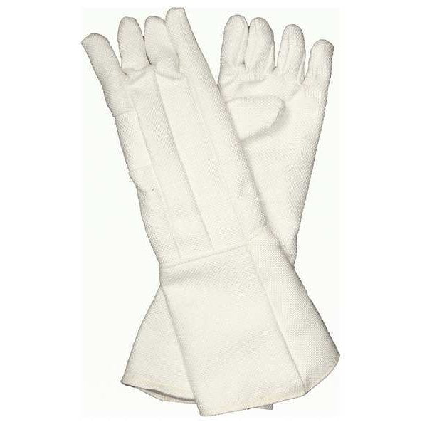 Heat Resistant Gloves,white,zetex,pr (1