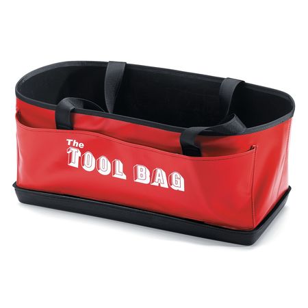 Tool Tote,1 Pockets,21"x9"x9-1/2",red (1