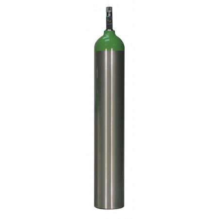 Aluminum Oxygen Cylinder,size E (1 Units