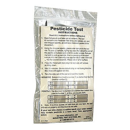 Test Strips,pesticide,3-4ppb,pk2 (1 Unit